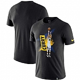 Golden State Warriors Stephen Curry Nike Mezzo Player Performance T-Shirt Black,baseball caps,new era cap wholesale,wholesale hats